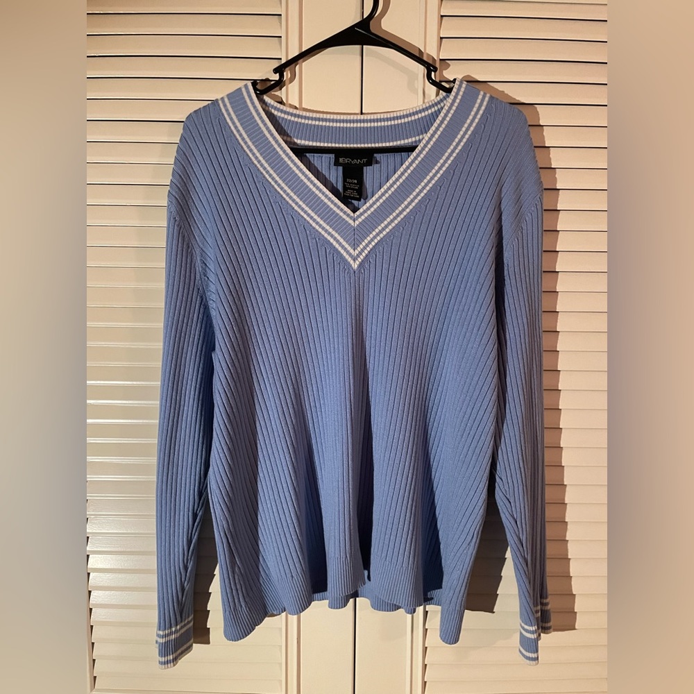 Blue sweater